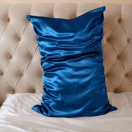 Satin Pillowcase Blue